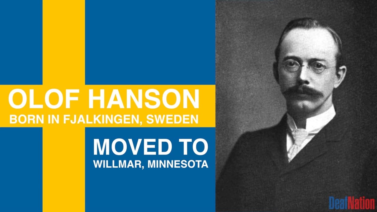 15-Second Olof Hanson, Deaf Architect