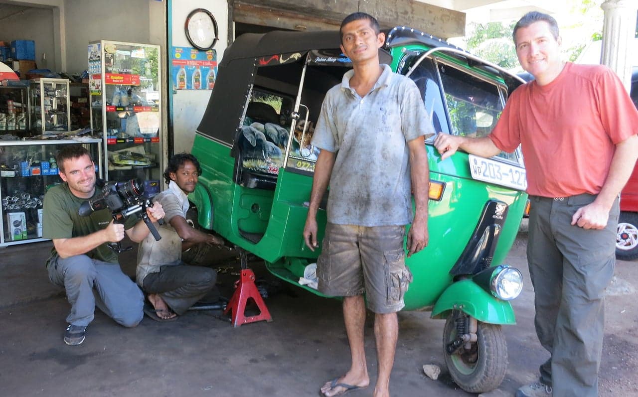 Sri Lanka: Deaf Rickshaw Repair Owner