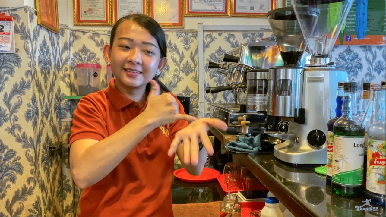Cambodia: Deaf Barista