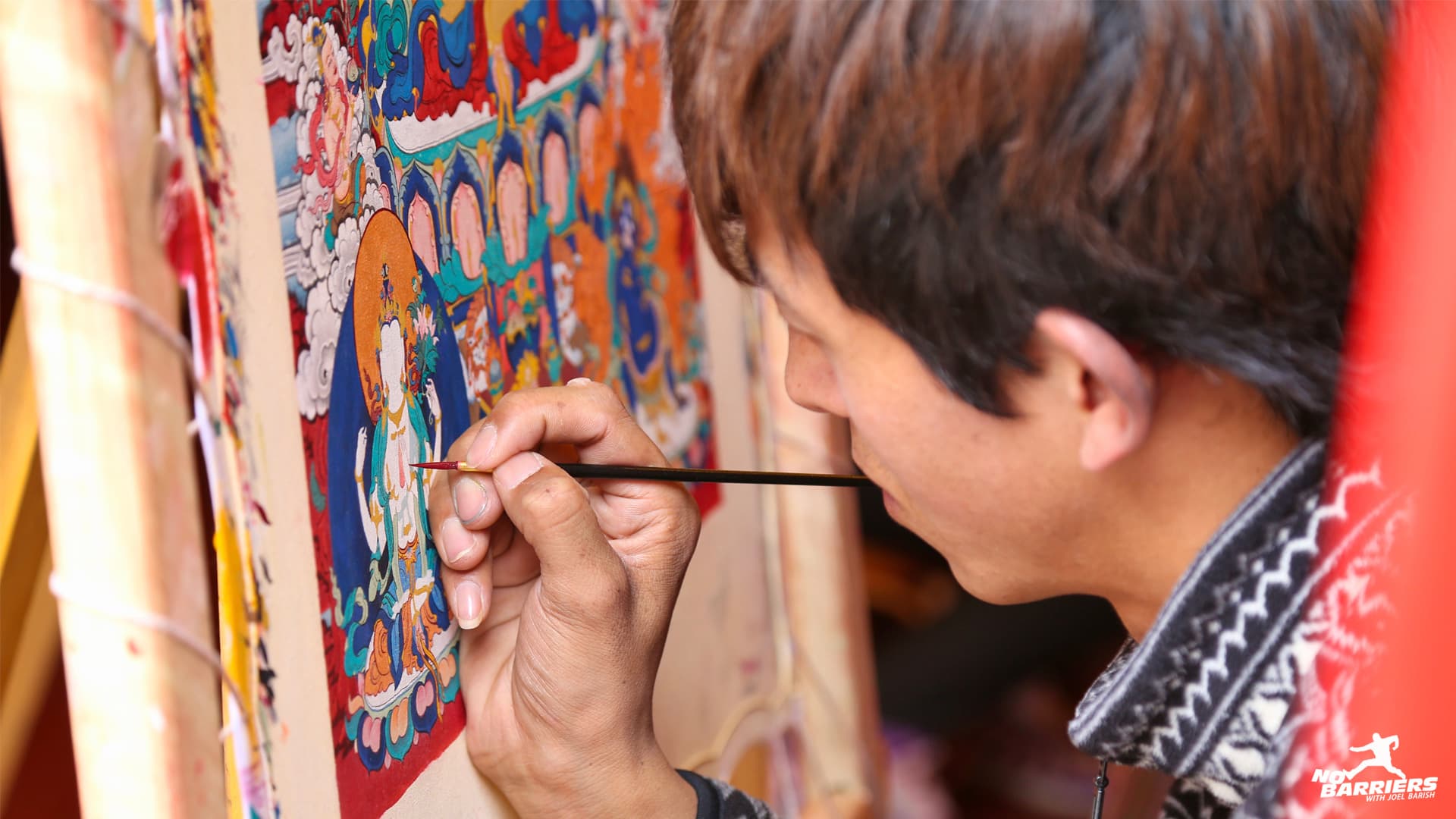 Tibet: Deaf Thangka Painters