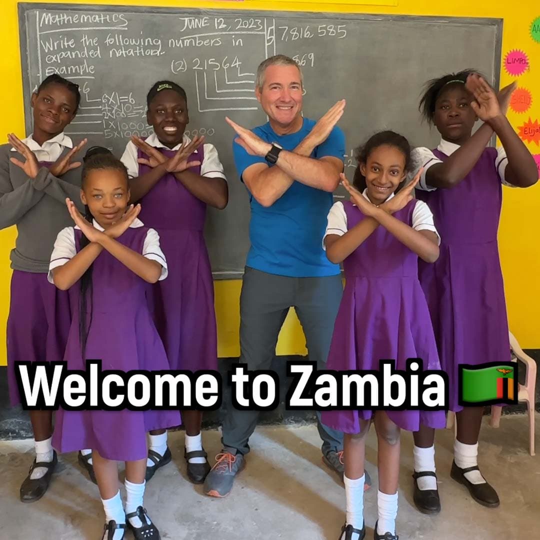 Zambia: Deaf Kids Signing “Zambia”