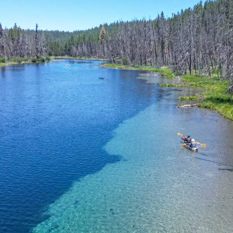 Oregon: Clear Kayak Spring Creek